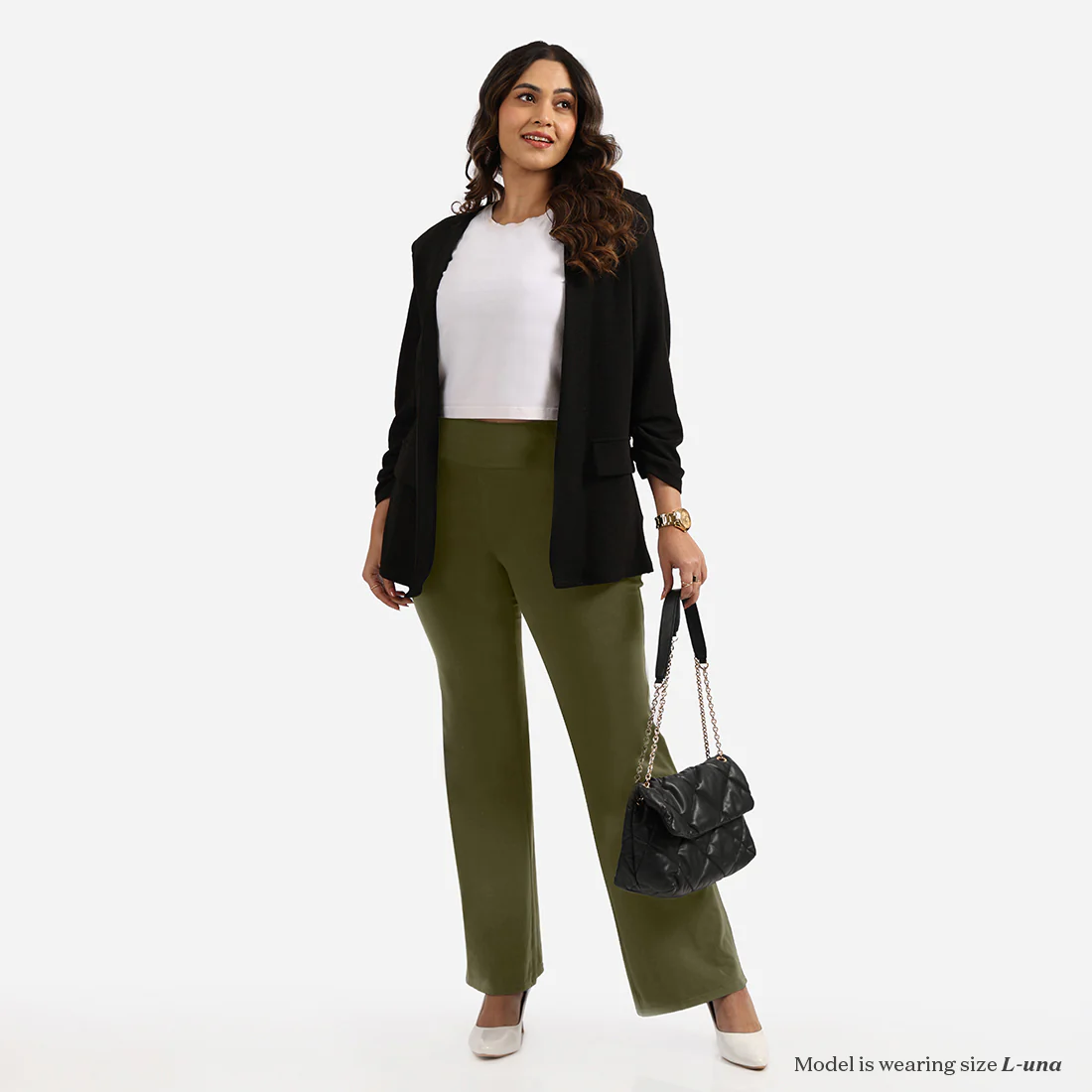 AM:PM Cotton Flare Pants - Image 106