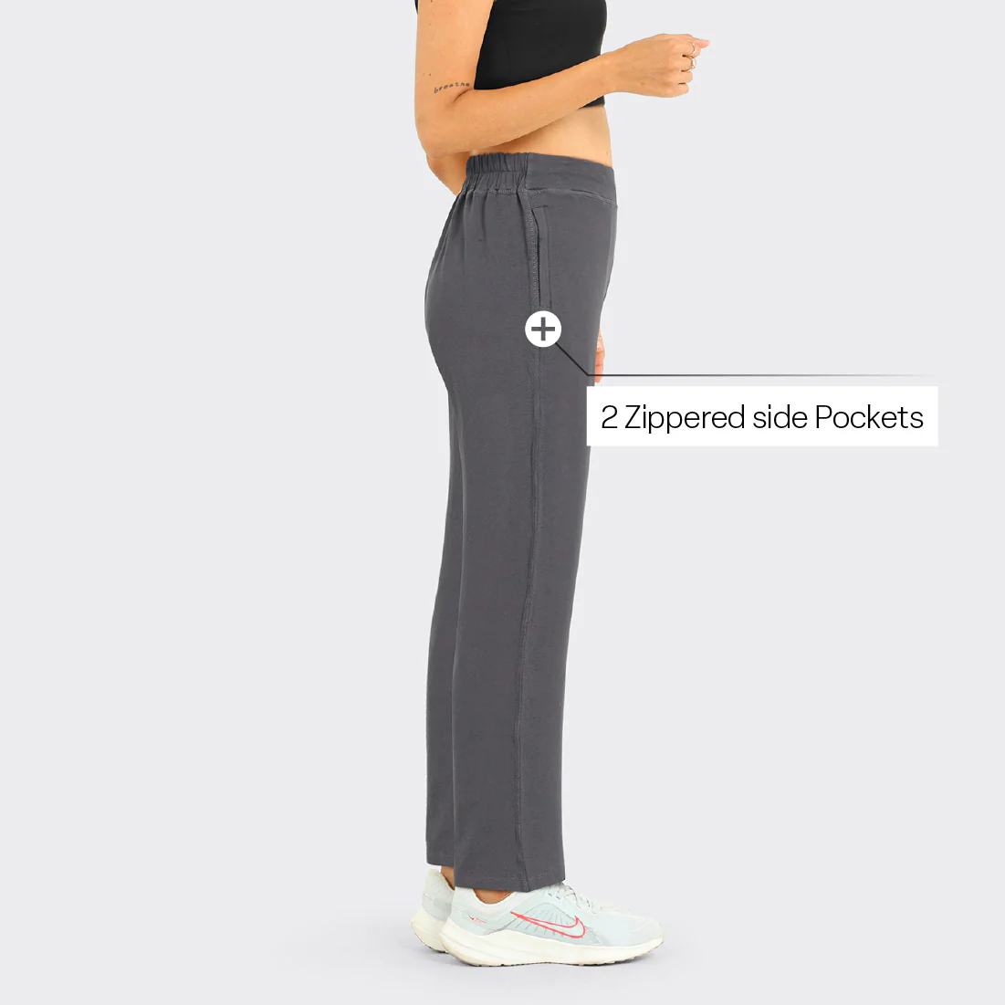 AM:PM Cotton Wide Legged Pants - Image 68