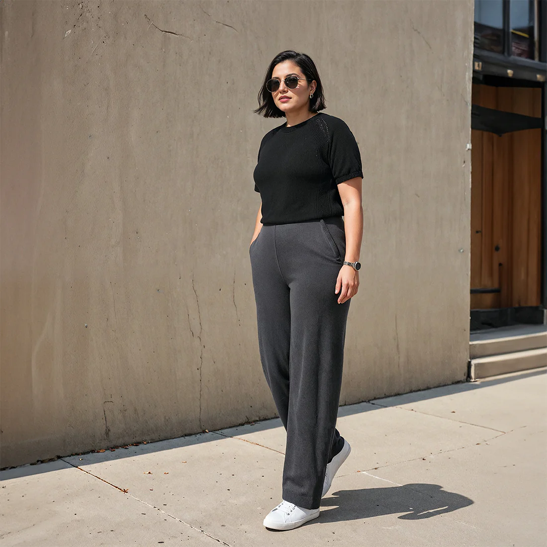 Move All Day Cotton Wide Pants - Image 154
