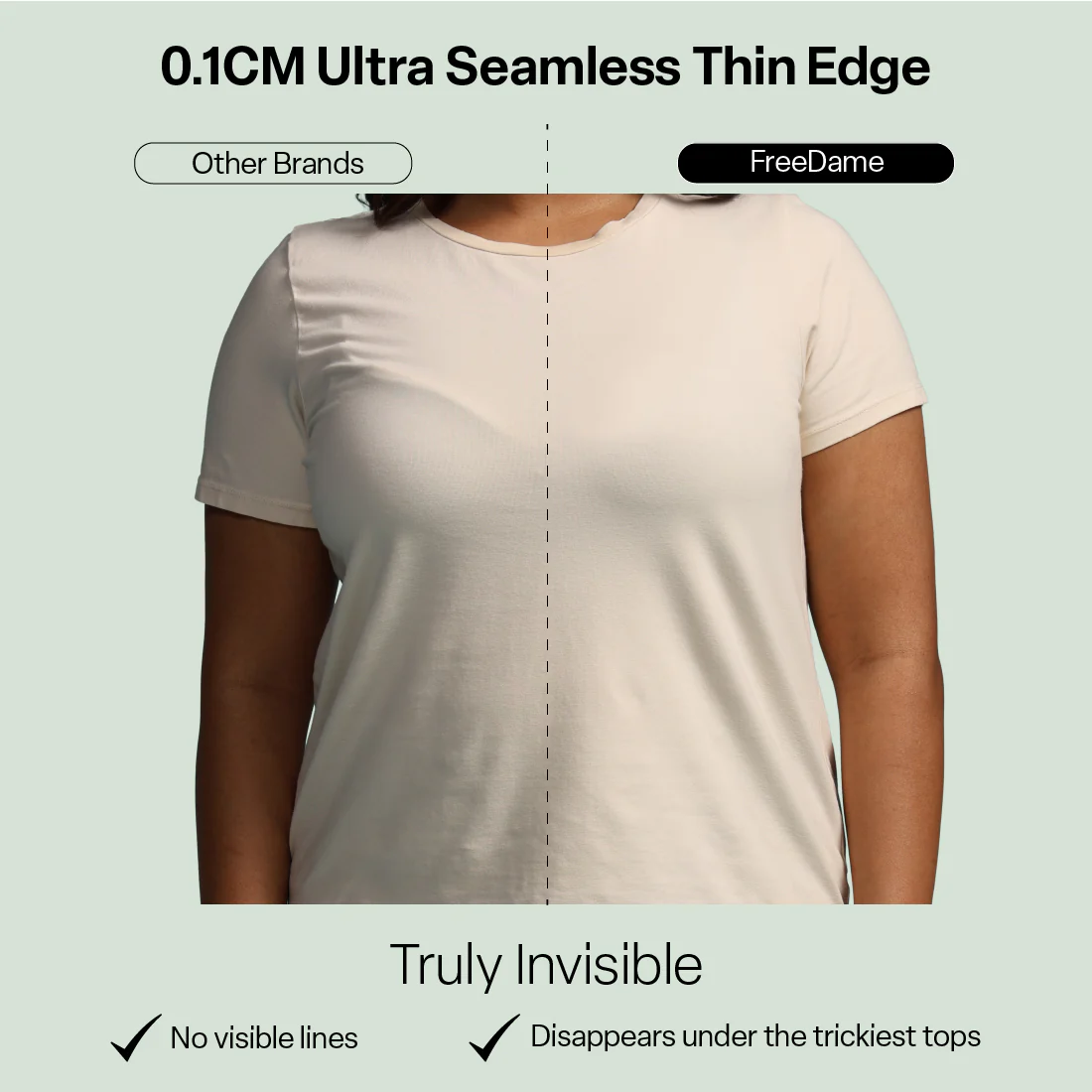 FreeDame Tri-Zone Wire-Free T-Shirt Bra - Image 12